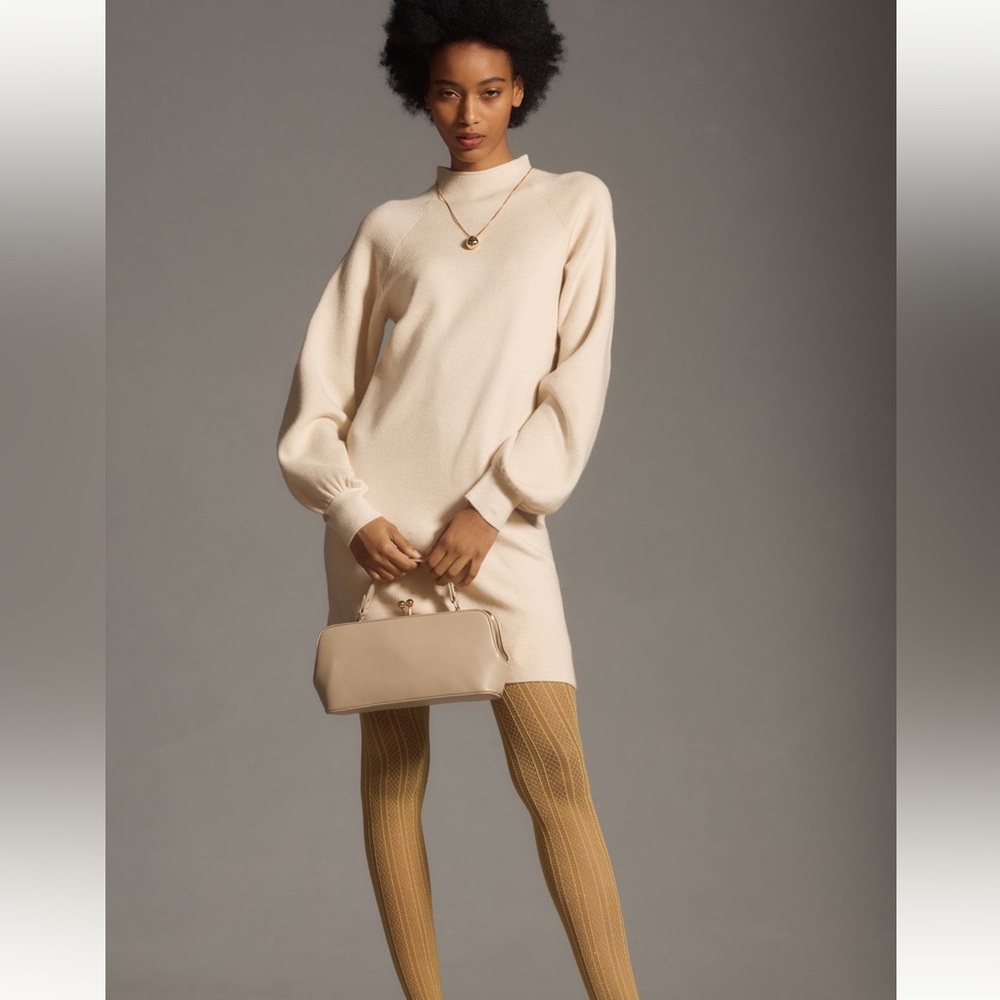 EUC - Anthro MAEVE sweater dress - size L